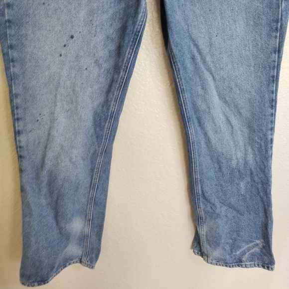 Free people we the free high rise mom fit paint splats button fly sz 29 - Picture 5 of 10